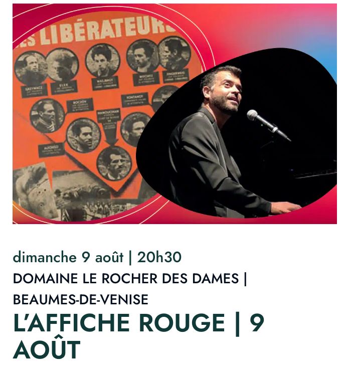 Concert Rosa Musica - L'Affiche Rouge